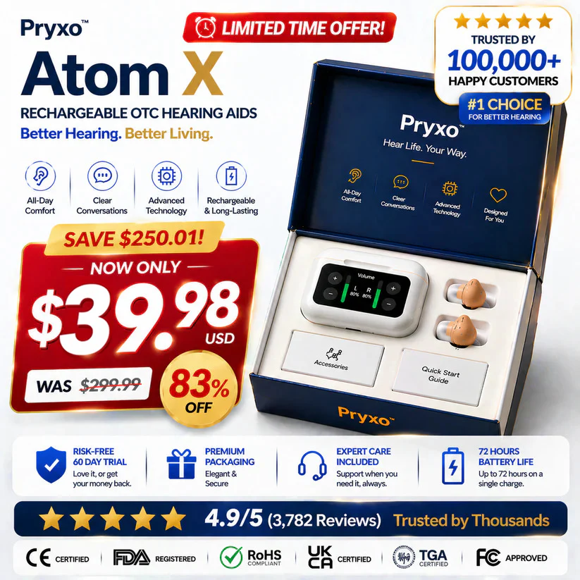 👂 Pryxo™💥2026 Summer Best Hot Sale  🎁Buy 2 Get Free Shipping