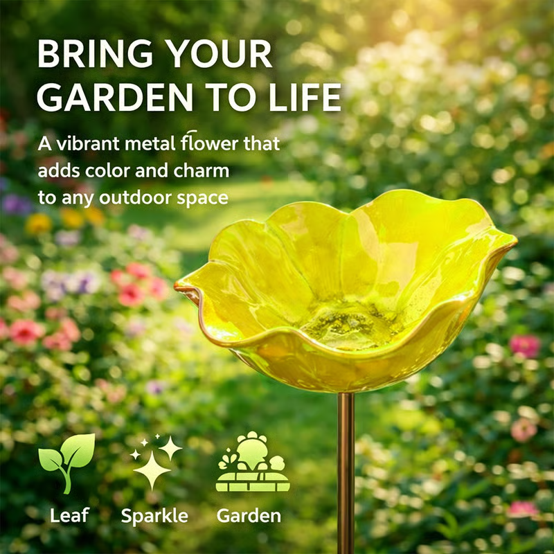 🐦 Mini Bird Bath & Pollinator Water Station - 49% OFF- ✨ Attract Birds & Beneficial Insects